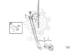 Wiper motor VOE 15190412