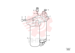 Fuel filter housing