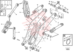 Lifting frame work VOE 15165939