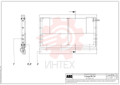Rear plate RM 58855909 (2)