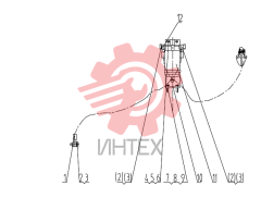 Фильтр топливный 40C0406 000