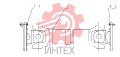 Вал карданный 51C0072 000