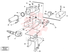 Valve body VOE 14251080