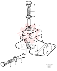 Oil filter housing