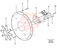 Pump flange