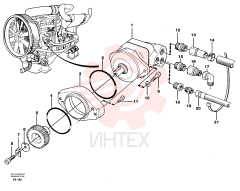 Sealing kit VOE 17200066