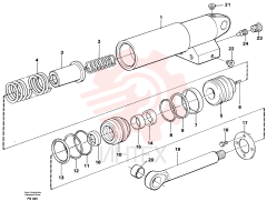 Sealing kit VOE 11999887