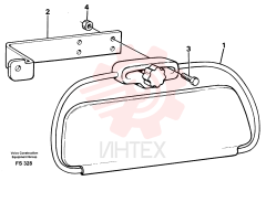 Sun visor VOE 14213488