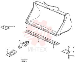 Wear plate VOE 11156580 (4)