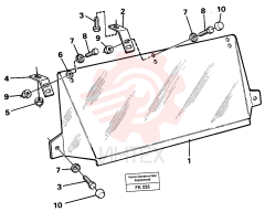 Sun visor VOE 14250507 (1)