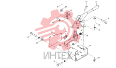 Тормоз ручной в сборе 45C0020 007