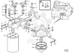 Oil filter housing