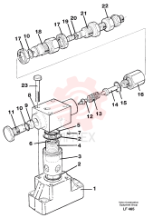 Pressure limiting valve
