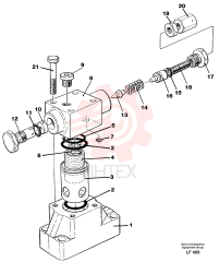Pressure limiting valve