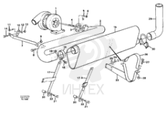 Tab washer VOE 943705