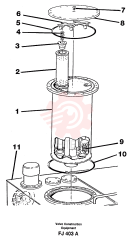 Valve Peg VOE 14024901