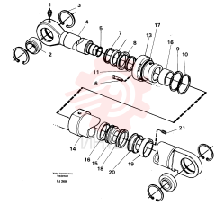 Sealing kit VOE 11997089
