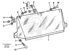 Sun visor VOE 14250507 (1)