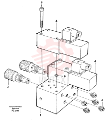 Valve body VOE 14243113 (1)