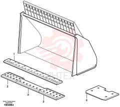 Нож ковша VOE 11082219 (1)