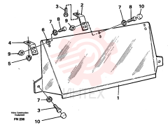 Sun visor VOE 14250507 (2)