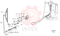 Wiper Motor VOE 4803421 (2)