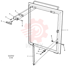 Roof hatch VOE 14255372 (2)