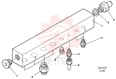 Terminal block VOE 14256180 (2)