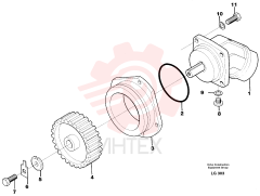 Retaining ring VOE 14211693
