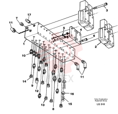 Valve body VOE 14250898 (2)