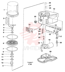 Lubricating oil pump