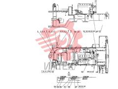 Проводка задней рамы 46C8014 000