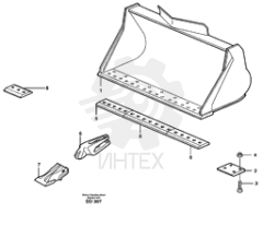 Нож ковша