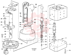Control pressure valve