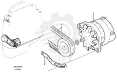 Tensioner VOE 14261763 (1)