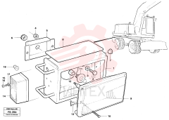 Headlamp housing VOE 14259694 (1)