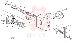 Valve housing VOE 14055988 (1)