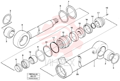 Sealing kit VOE 11997227 (2)