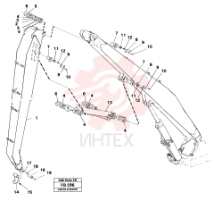 Handling Arm VOE 14253216 (1)