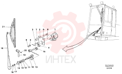 Wiper Motor VOE 4803421 (2)