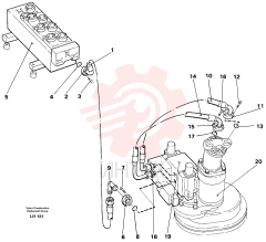 Hydraulic hose VOE 14255991 (2)