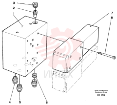 Valve body VOE 14243111 (2)