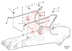Hydraulic Hose VOE 14044349 (2)