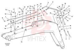 Hydraulic hose VOE 14040276 (2)