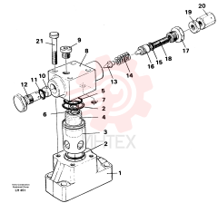 Grease cartridge VOE 14014485 (2)