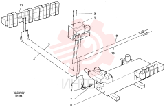 Hydraulic hose VOE 14243704 (2)