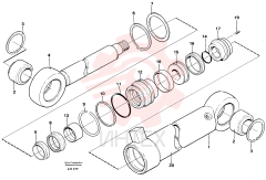 Sealing kit VOE 11997227 (3)