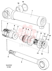 Sealing kit VOE 11700094