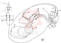 Hydraulic hose VOE 14260240 (1)