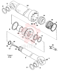 Sealing kit VOE 11701302